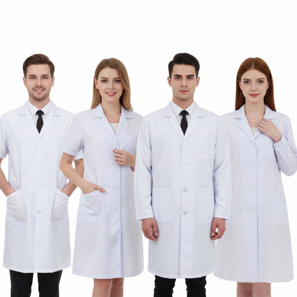 Medical Lab Professional - Bata de Laboratorio Blanca Profesional para