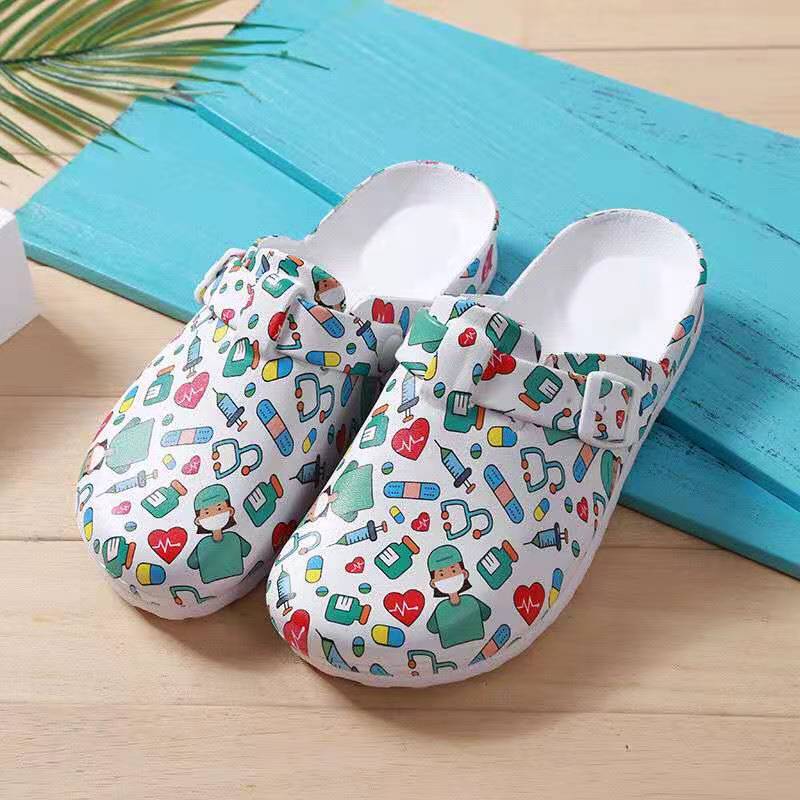 Medical Laboratories - Zapatos médicos antideslizantes de EVA, zuecos