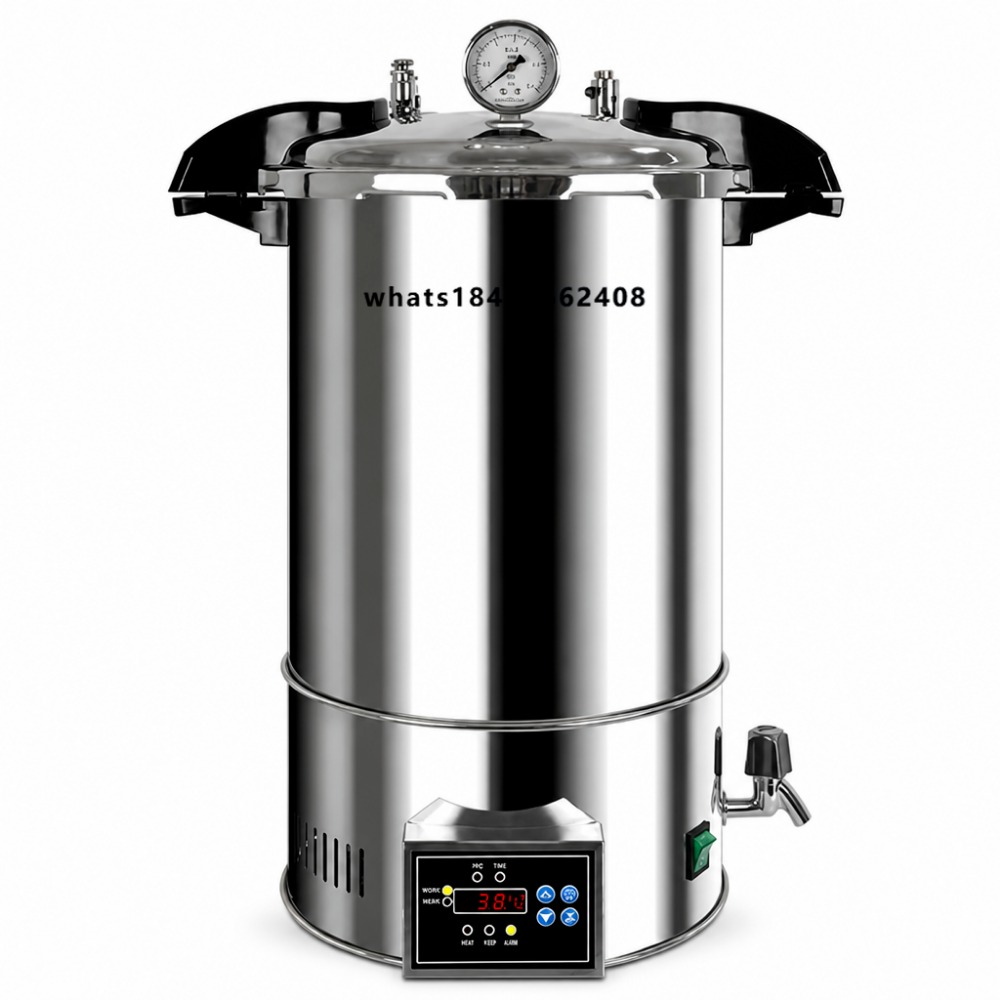 Medical Laboratories - Esterilizador a Vapor Digital de 24L,