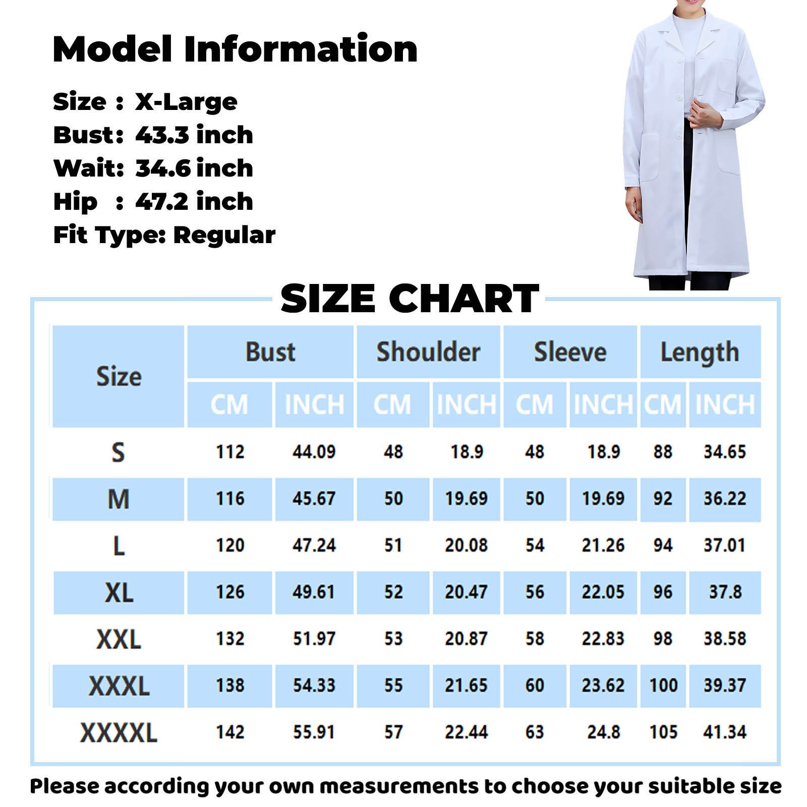 Bata de laboratorio blanca par - Medical Lab Professional reseña y precio
