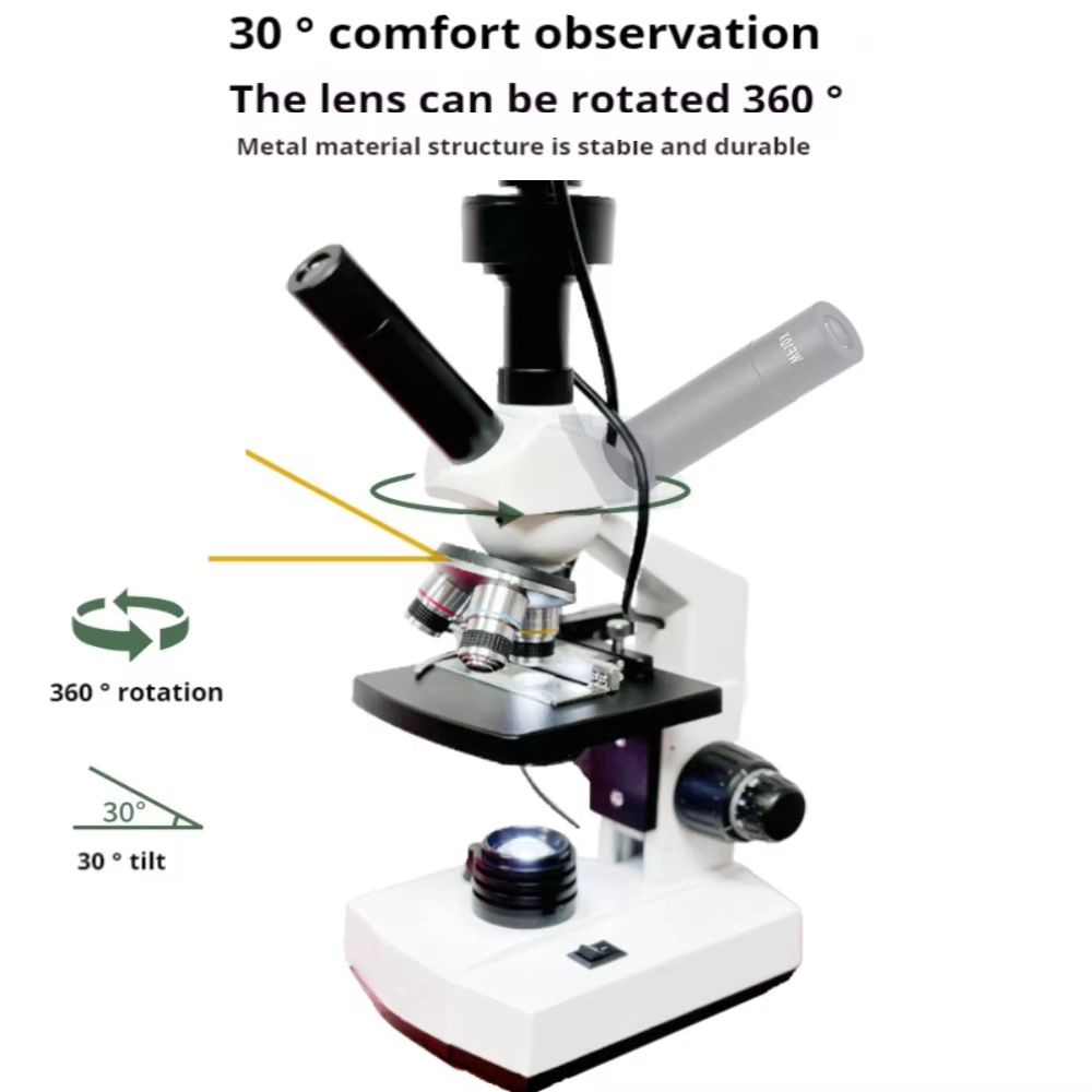 Microscopio Digital con pantal - Medical Laboratories reseña y precio