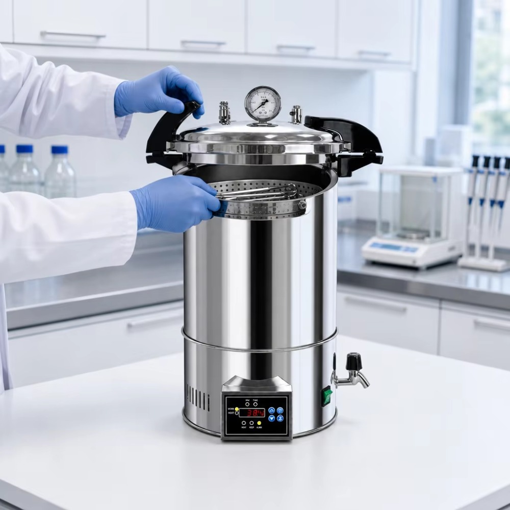 Esterilizador a Vapor Digital  - Medical Laboratories reseña y precio