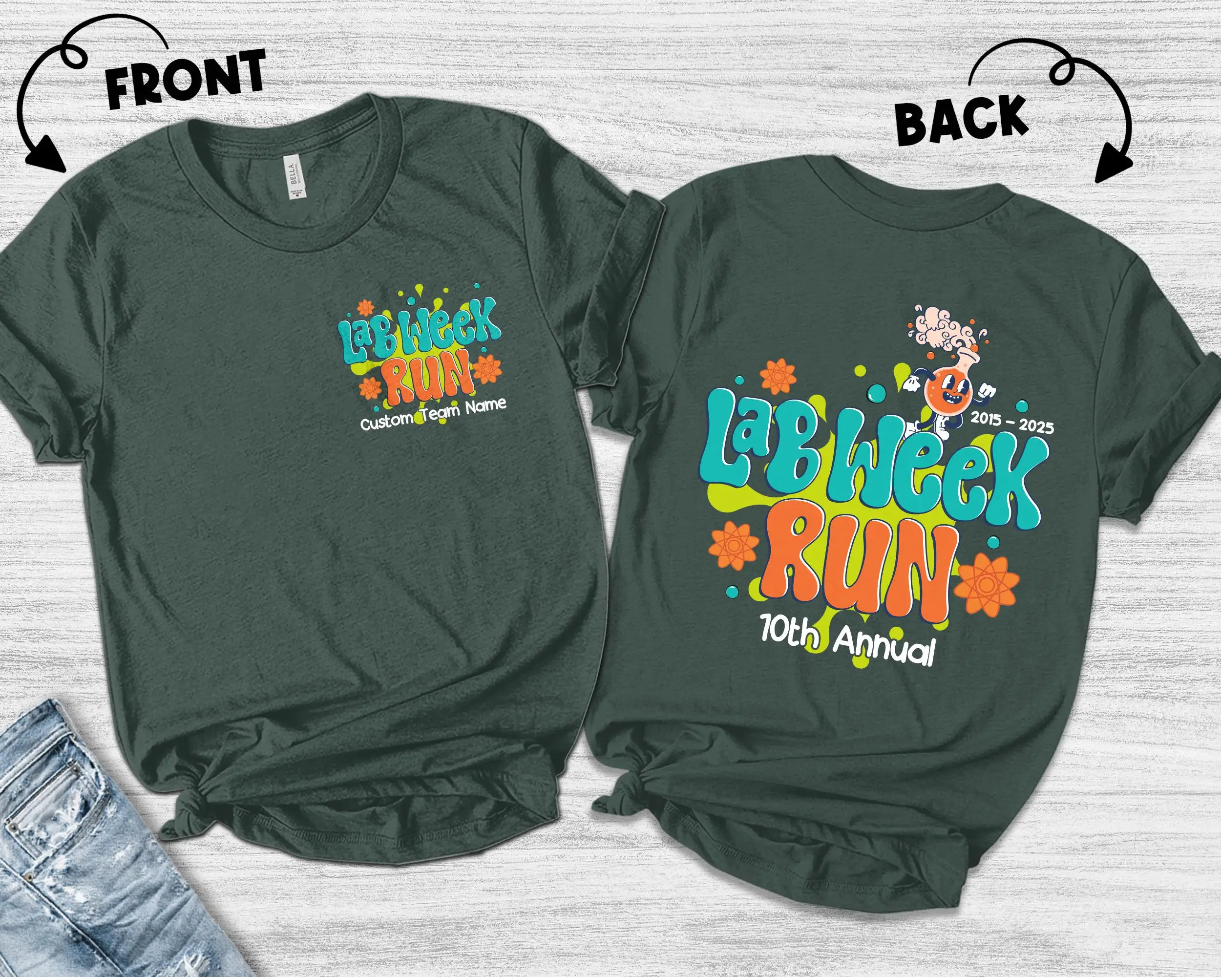 Camiseta Lab Week 2025, Asiste - Medical Lab Assistant reseña y precio